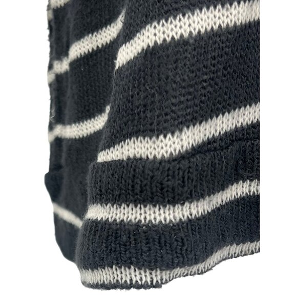 Anthropologie x Clu + Willoughby Striped Long Sleeved Chiffon Bow & Ruffles Knit - Picture 4 of 15